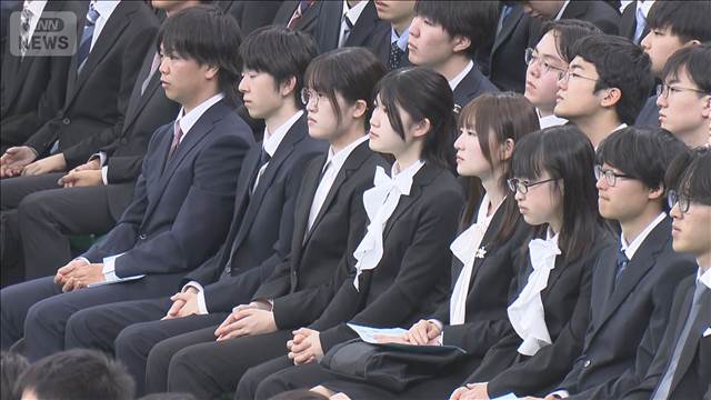 東京大学 3123人が入学　藤井総長「新しい知を生み出す存在へ」