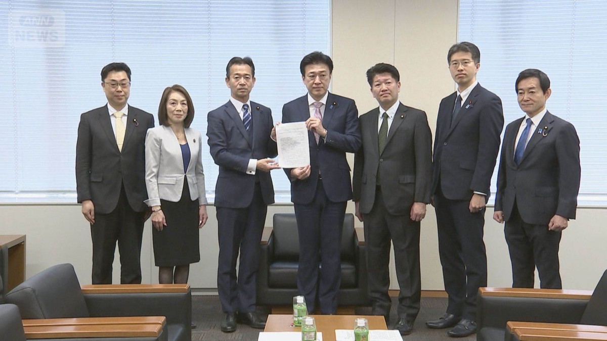 中道など　武器輸出「国会事前通知」義務化を　木原官房長官に提言