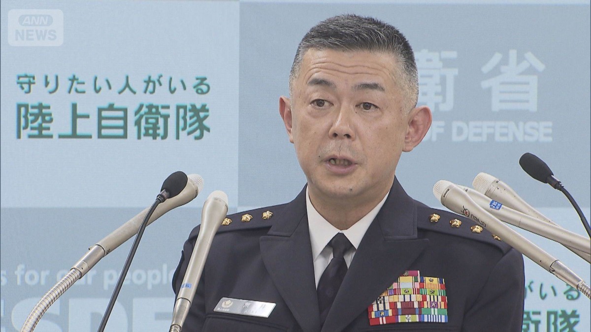 陸自トップ「不適切と考えていない」　自民党大会での自衛官国歌斉唱めぐり
