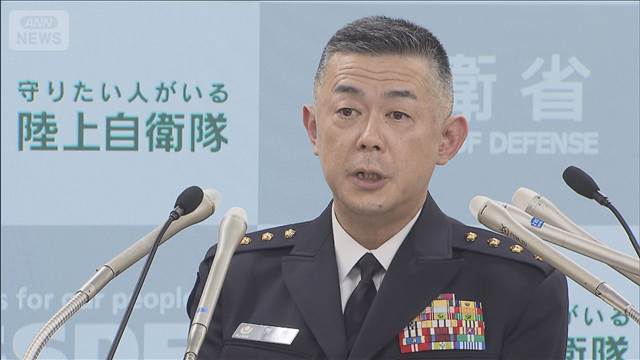 陸自トップ「不適切と考えていない」　自民党大会での自衛官国歌斉唱めぐり