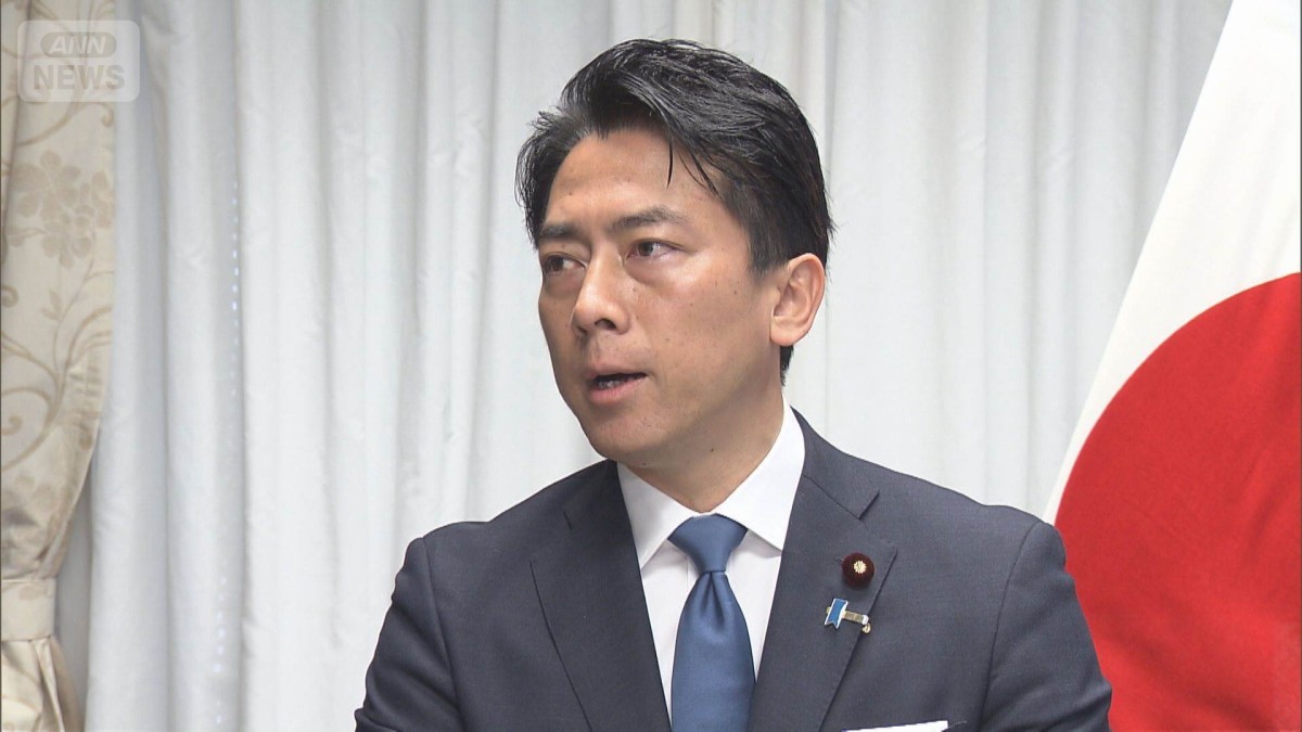 小泉防衛大臣「法律違反ない」　自民党大会での制服自衛官の国家斉唱　野党は批判
