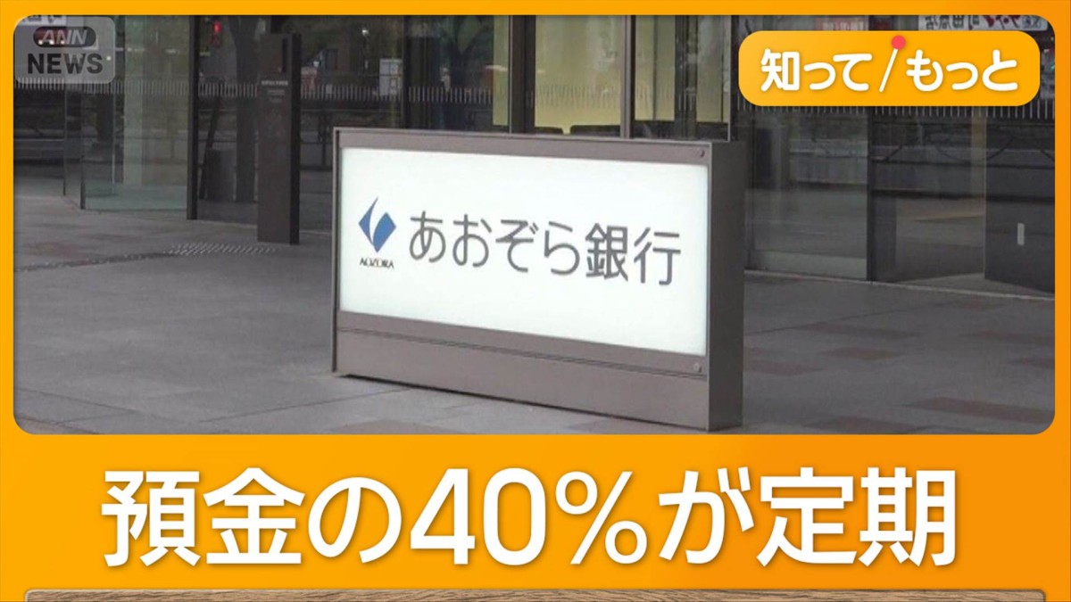 定期預金の預け替え増加　金利18倍にも　普通の4倍以上、1.3％の銀行も
