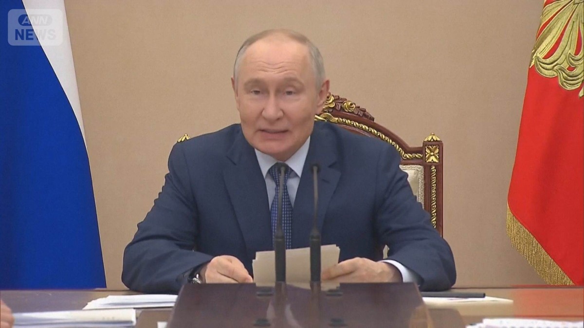 プーチン氏支持率が6週連続下落　ネット規制・物価高・戦争…国民が嫌気か