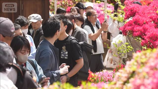 関東など5月並みの陽気　北海道に桜前線が到達