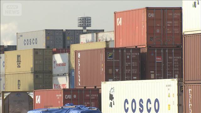 日本の貿易赤字1.7兆円　トランプ関税影響で米国へ輸出額6.6％減少