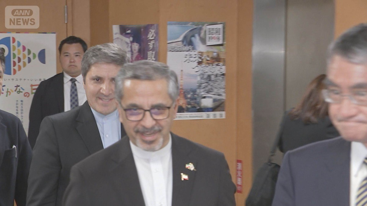 自民小林政調会長　イラン・米国大使と相次ぎ会談