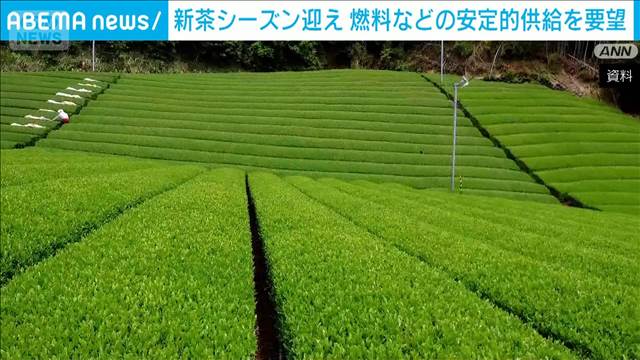 新茶シーズン迎え…燃料などの安定的供給を要望　自民党の茶業議連が農水大臣と会談