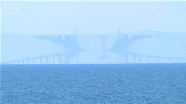 富山・魚津市で蜃気楼が発生　肉眼ではっきり…8年ぶりの“Aランク”