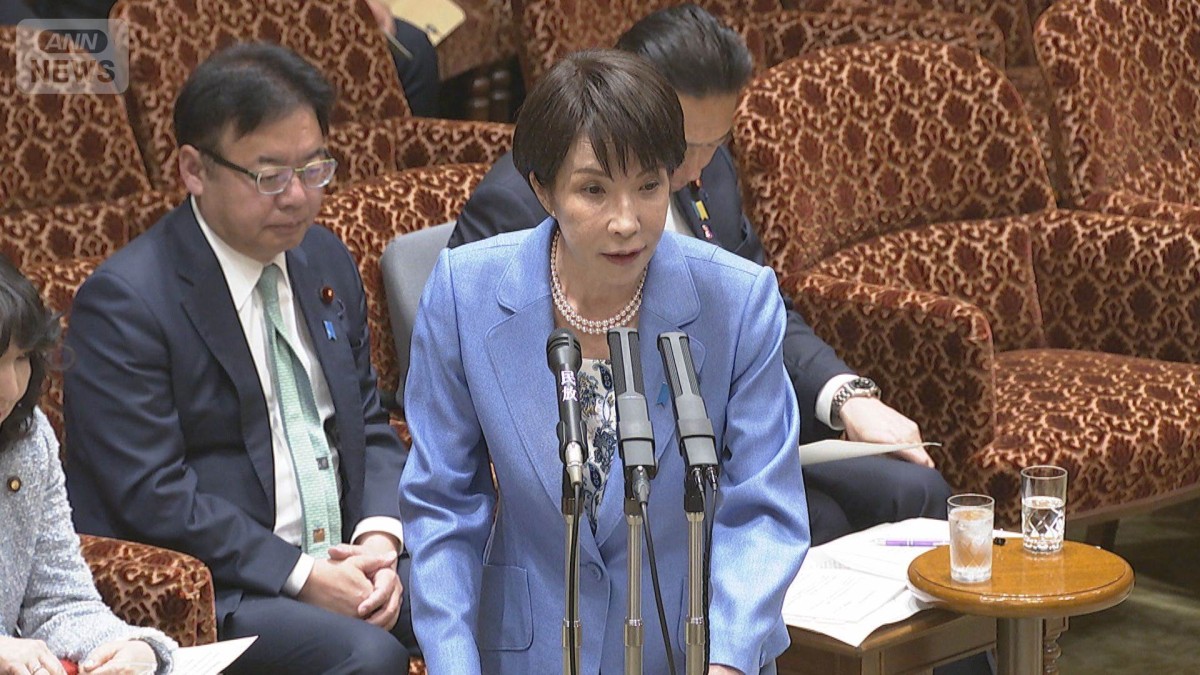 高市総理「現時点で人的・物的被害なし」　北海道で震度5強