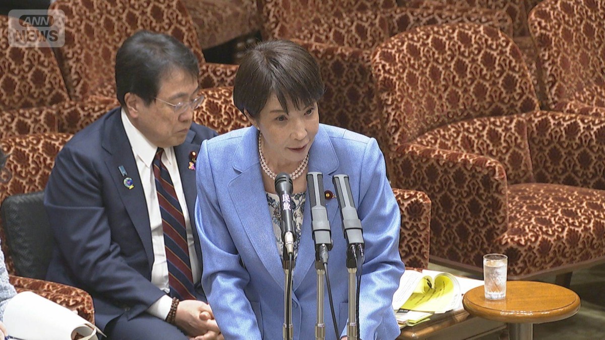 高市総理　補正編成「現時点で必要とは考えず」　石油節約要請には否定的
