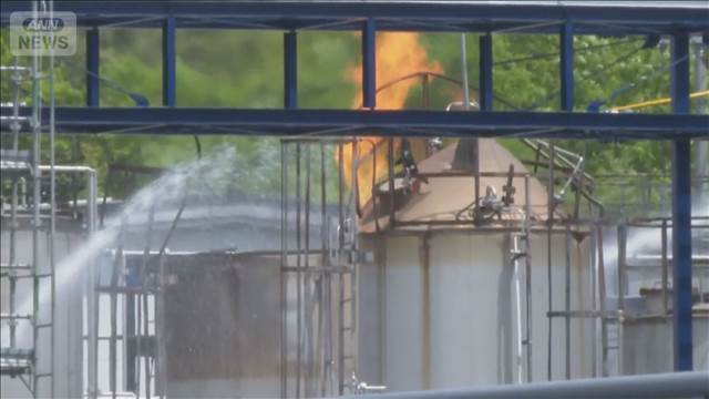 【速報】広島・三次市の製薬工場でタンクが爆発 5人けが