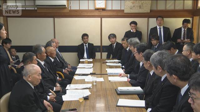 水俣病 公式確認から70年　石原大臣が被害者団体と面会