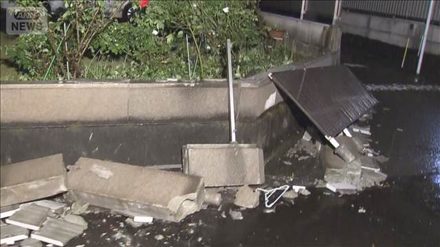 栃木・宇都宮市で突風の被害「屋根が崩れている」などの通報相次ぐ