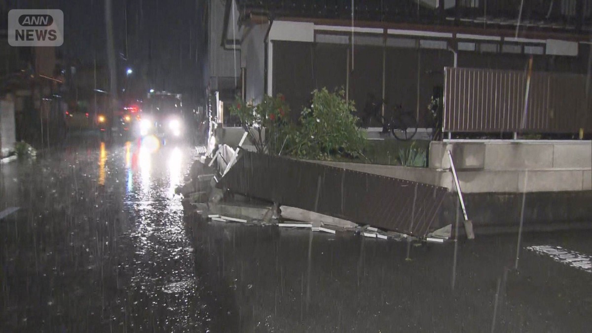 GW天気急変　岡山でひょう観測　栃木・宇都宮で突風…住宅の柵が倒れ