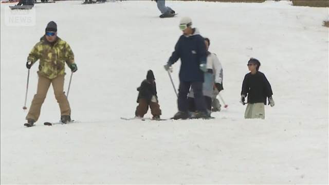 GWの春スキー賑わう　群馬・玉原高原