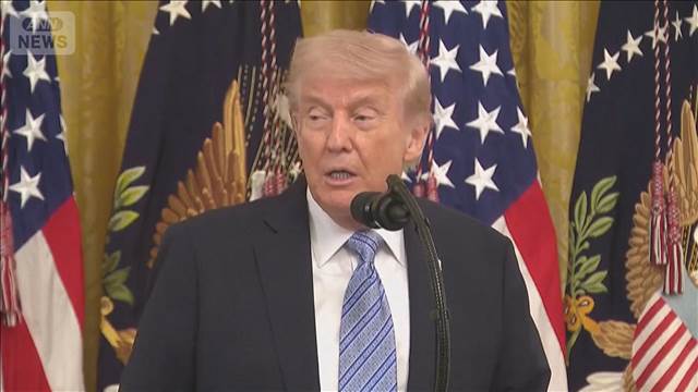 トランプ大統領「世論調査はねつ造でフェイク」と不満「私も戦争は全く好きではない」
