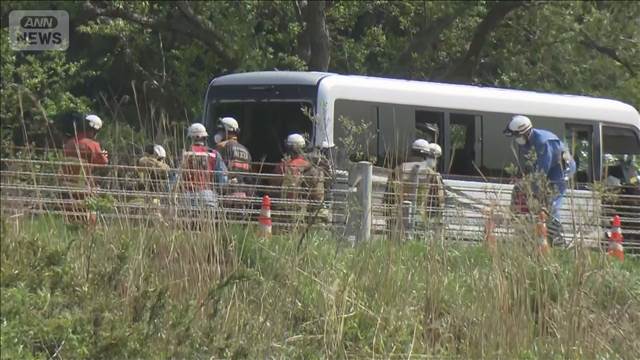 【速報】磐越道でマイクロバスなど絡む事故 1人死亡　複数人搬送　福島