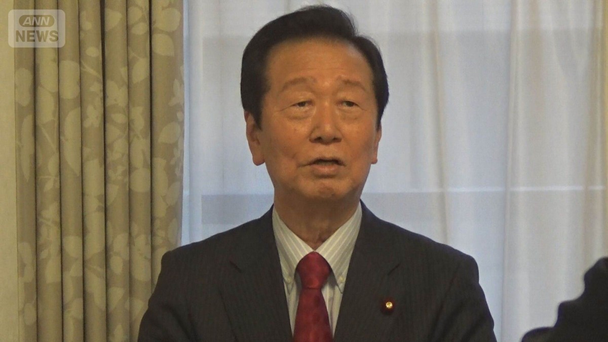 小沢一郎氏　中道は政権交代の受け皿になり得ない　新党結成に含みも