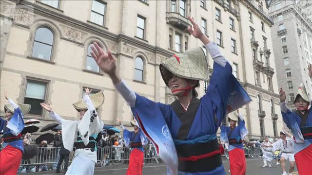NYで「ジャパンパレード」5万人来場　NYタイムズ紙「行くべき旅行先」長崎もアピール