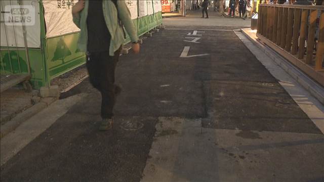 横浜駅前の道路陥没、復旧工事終わり11日午後6時40分から通行可能に