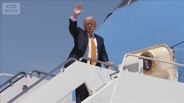 トランプ氏が中国へと出発　イラン情勢で支援「必要ない」
