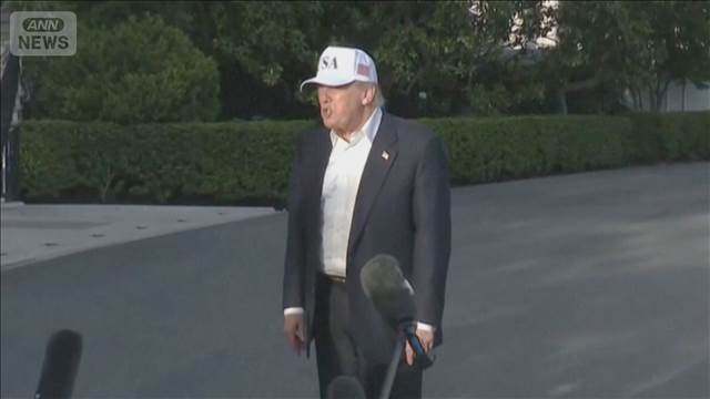 トランプ大統領　2日間の中国訪問を終え帰国　米中首脳会談は「大成功」