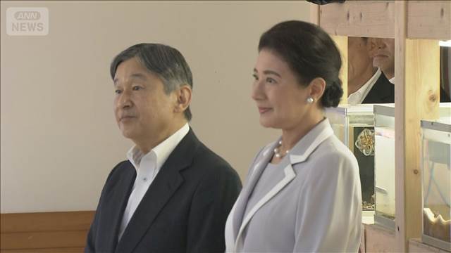 天皇皇后両陛下　国内唯一の水族館部の部員や「平成30年7月豪雨」の被災者と懇談