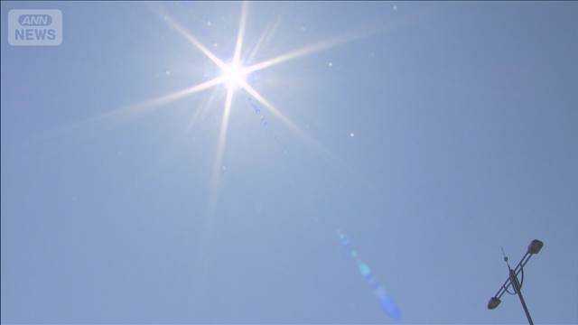 全国的に晴れて気温上昇　各地で初真夏日　東京都心も30℃予想