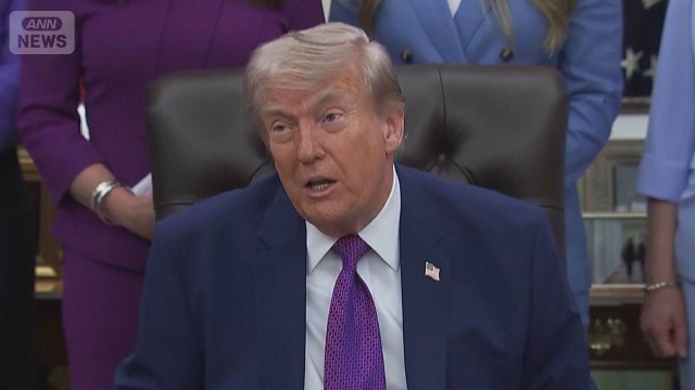 米トランプ大統領　19日予定のイラン再攻撃を延期