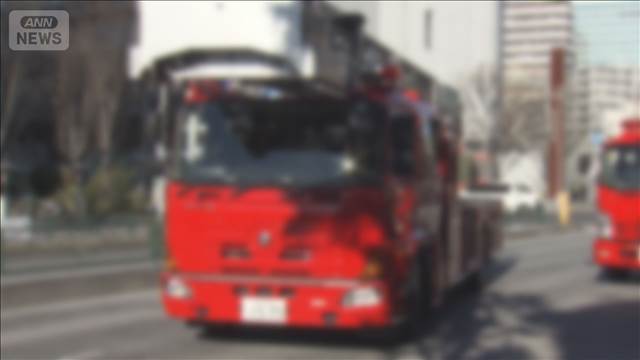 住宅焼け跡から高齢女性の遺体発見　出火原因調査中　千葉・富津市