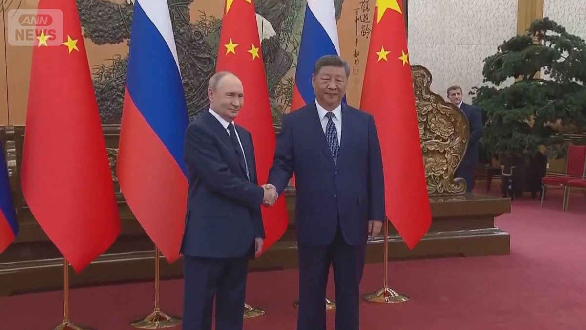 中ロ首脳まもなく会談　プーチン大統領 中国に到着　相次ぐ「大国外交」狙いは