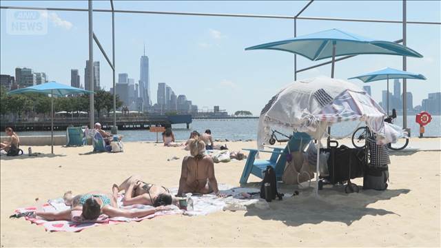 ニューヨークで季節はずれの猛暑　市全体に高温注意報　米東部と南部で引き続き熱波