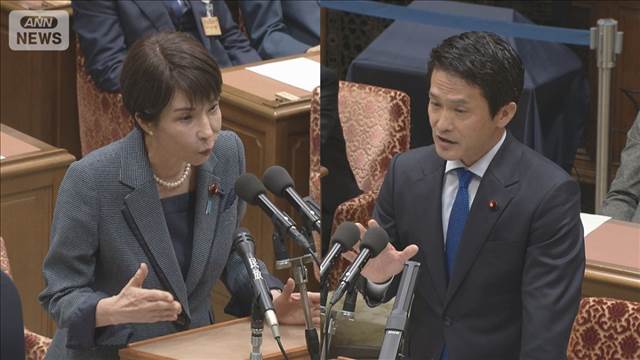 党首討論　中道・小川代表「経済対策の指示遅れた」と追及　高市総理は反論