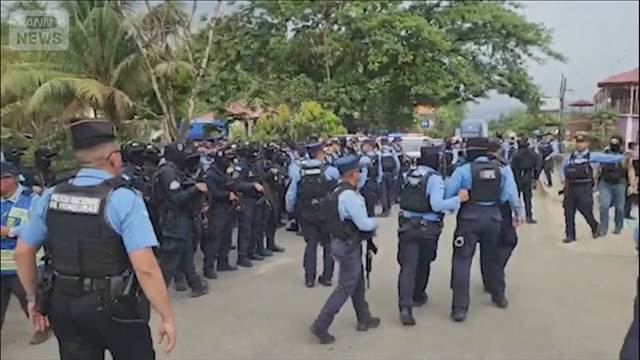 ホンジュラス　武装集団の銃撃相次ぎ 25人死亡　ギャング対策任務の警察官6人死亡