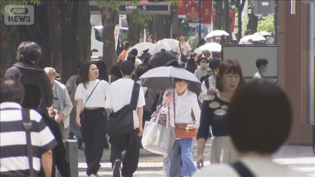 今年初　熱中症警戒アラート 西日本中心に真夏日続出