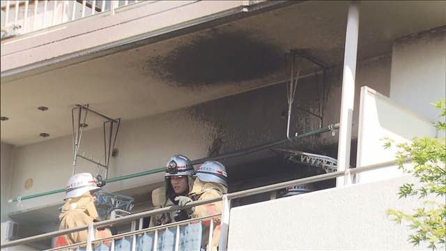 東京・代々木の共同住宅で火事　3人けが