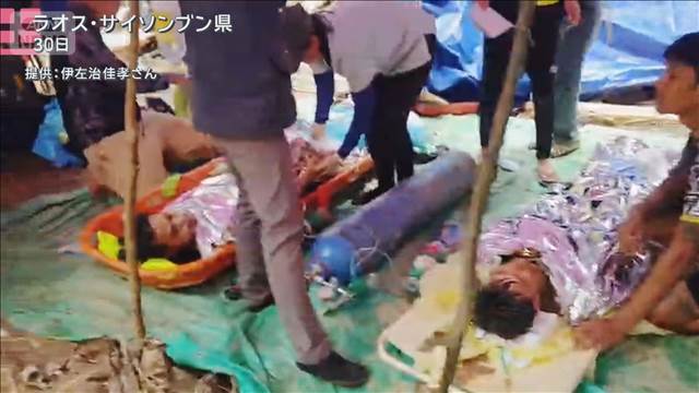 ラオスの洞窟で新たに4人救出　水没した通路の水位が下がる　依然2人が行方不明