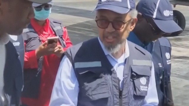 WHOがエボラ出血熱流行中心地のコンゴ東部視察