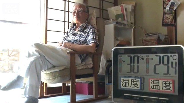 熱中症防止“高齢者の水分補給”ポイントは？訪問看護に密着…手近にまとまった量の水