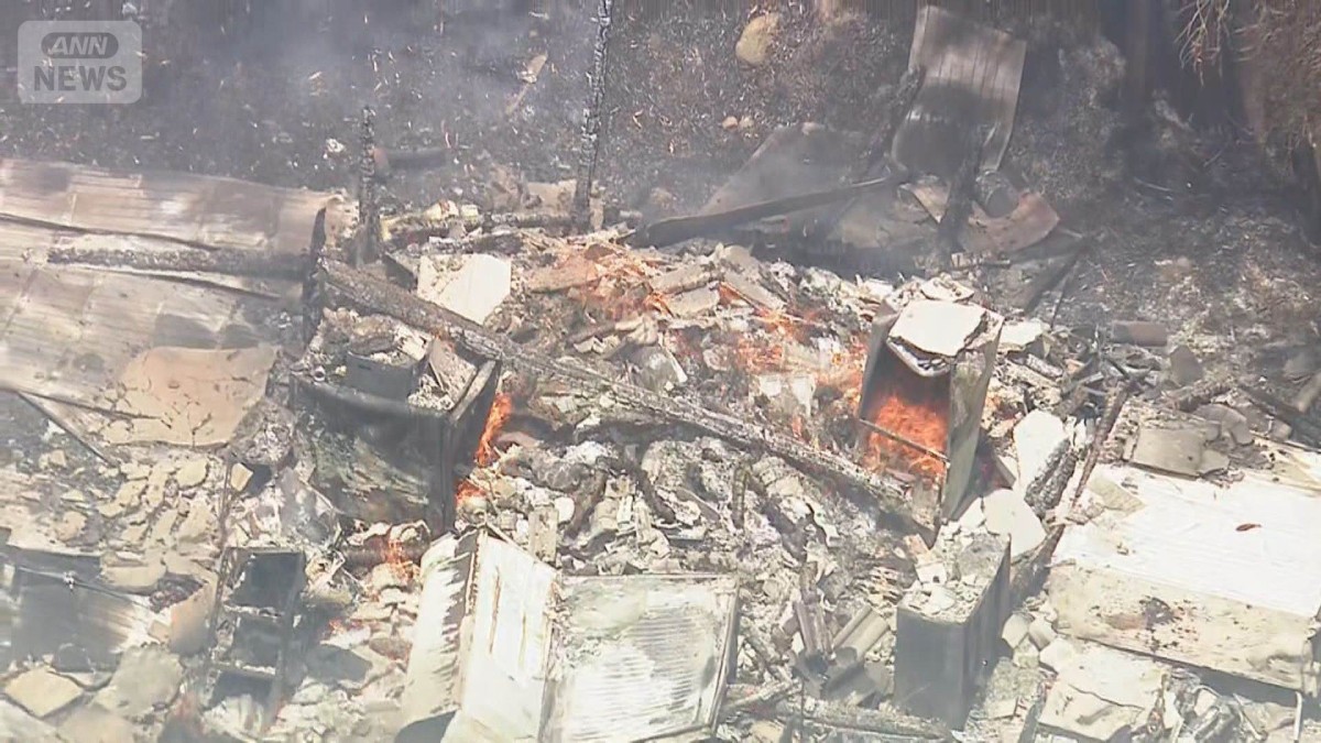 京都 とこなげ山千手寺で火事　1人けが　山林にも延焼　消火活動続く