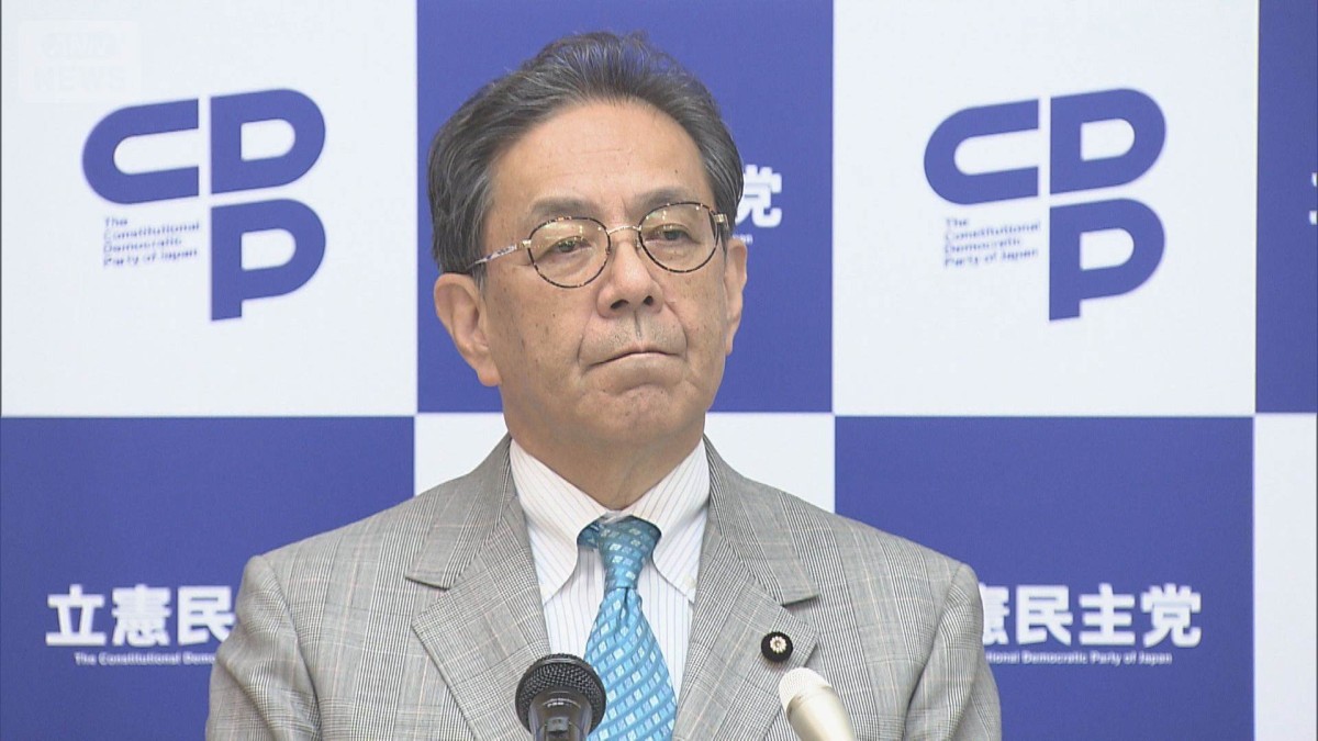 立憲・水岡代表「議論深める必要」　3党合流めぐり中道・公明とは温度差