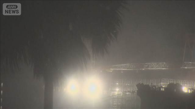 台風6号　鹿児島・奄美市の状況は　勢力を維持しながら北上