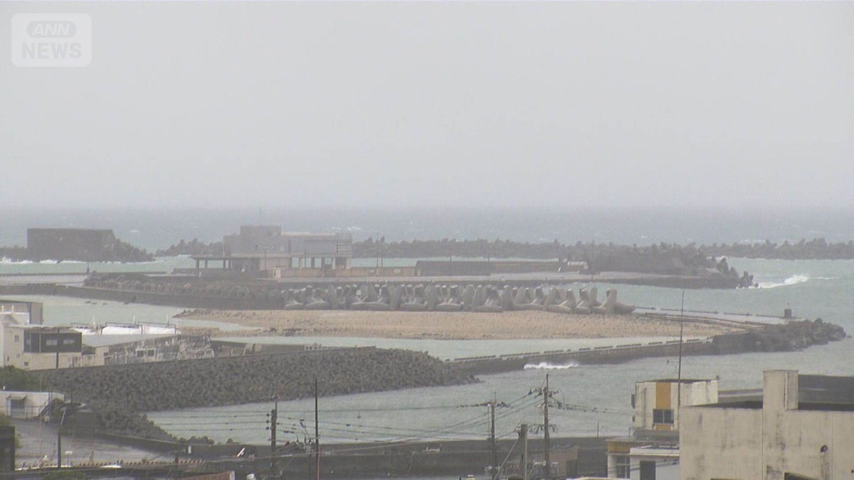台風6号で9人軽傷　「命を守る行動を」木原官房長官