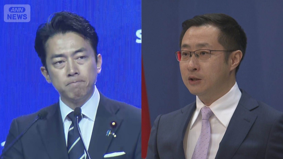 小泉防衛大臣の反論に中国側批判　日中の応酬続く　防衛省報道官「対話が必要」強調