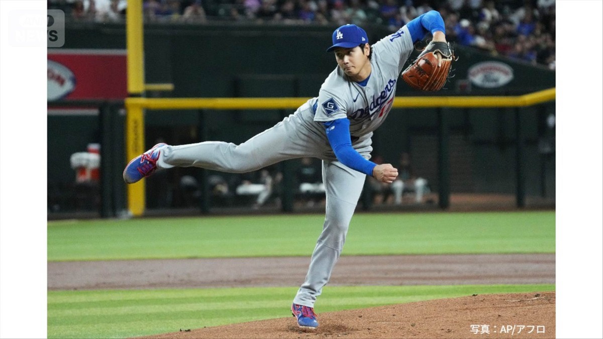 リアル二刀流で6勝目　大谷翔平