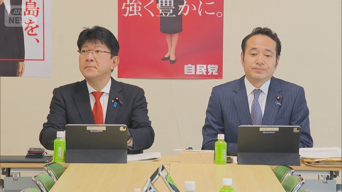 副首都法案に自民党反対一色　了承した維新とは温度差