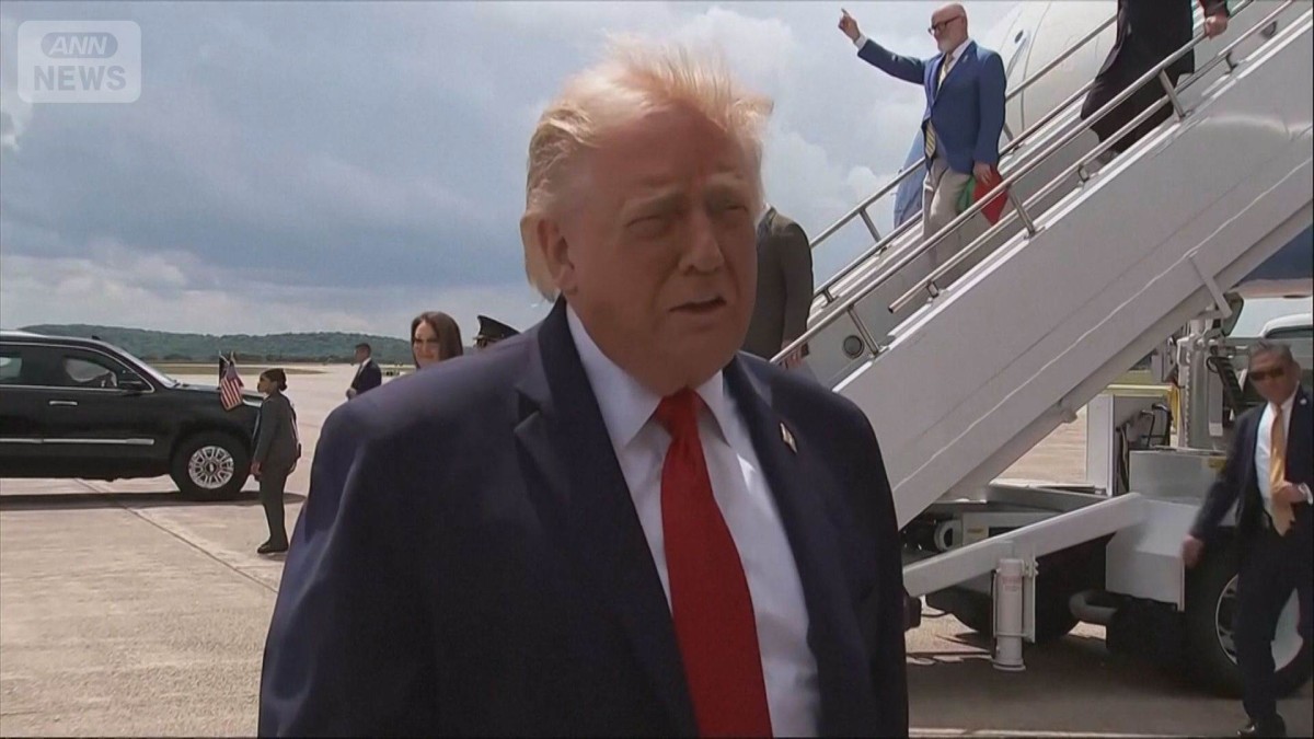 トランプ氏 イランに交渉継続要求 イスラエルによるレバノン攻撃「快く思っていない」