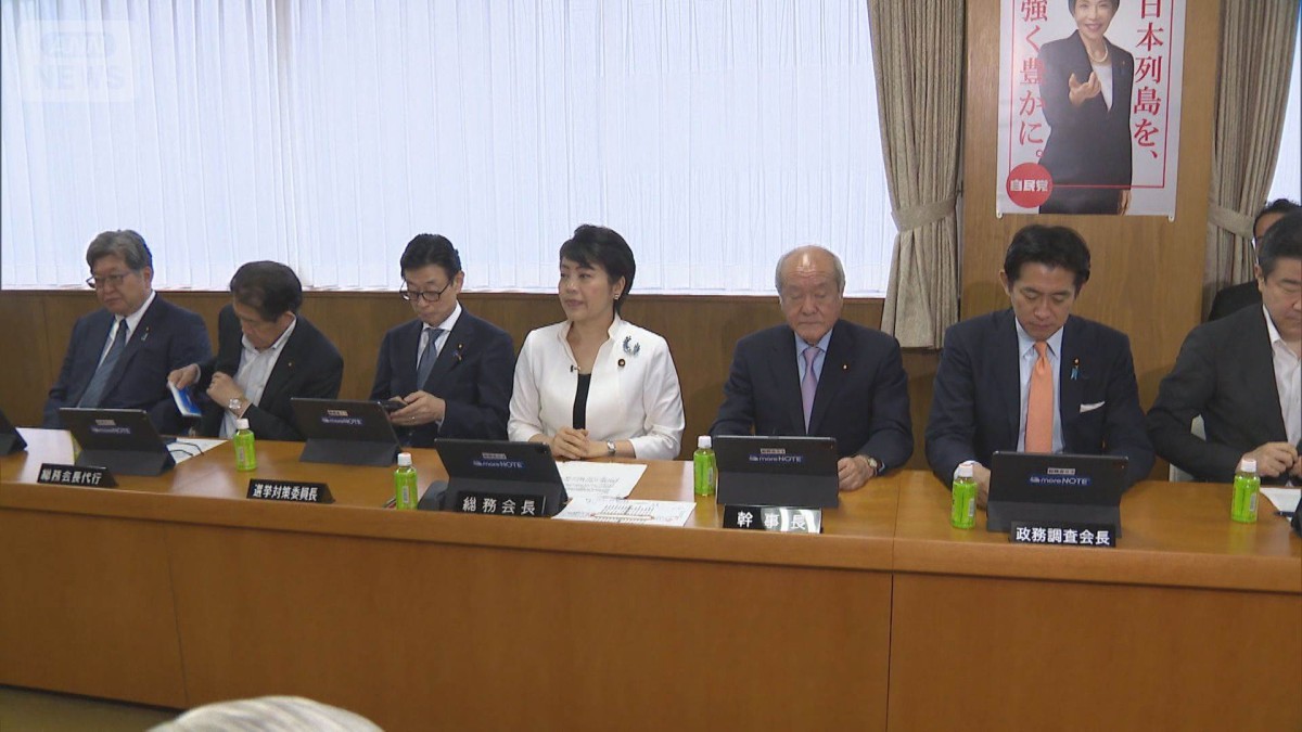 安保3文書改定提言を党内了承　自民