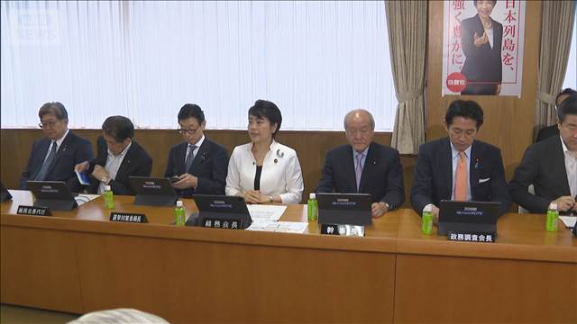 安保3文書改定提言を党内了承　自民