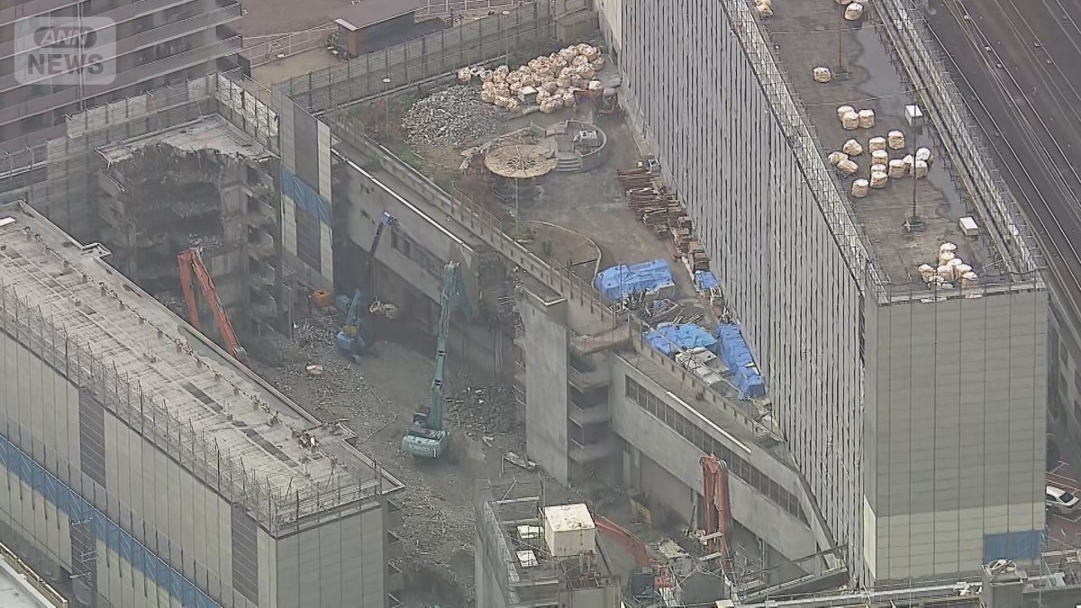 「あいりん総合センター」解体工事始まる　大阪・西成 日雇い労働者の拠点